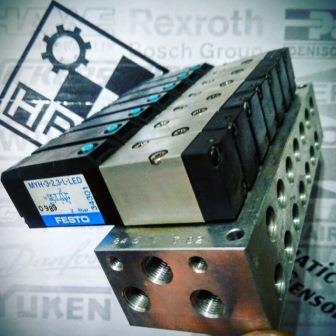 Festo MTH Martonair Pneumatics valves OnOff valve push bottom