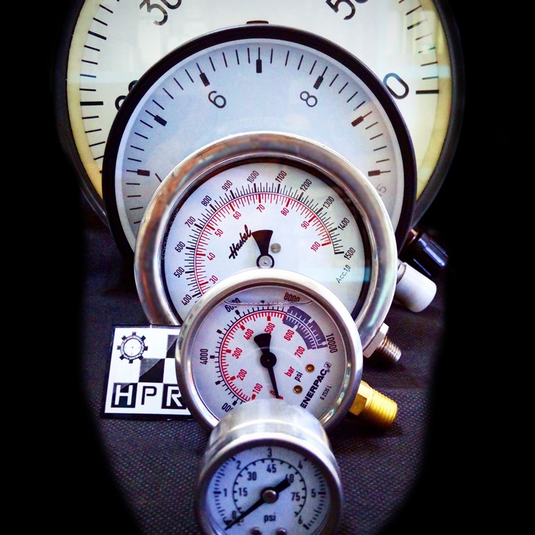 manometer gauge size