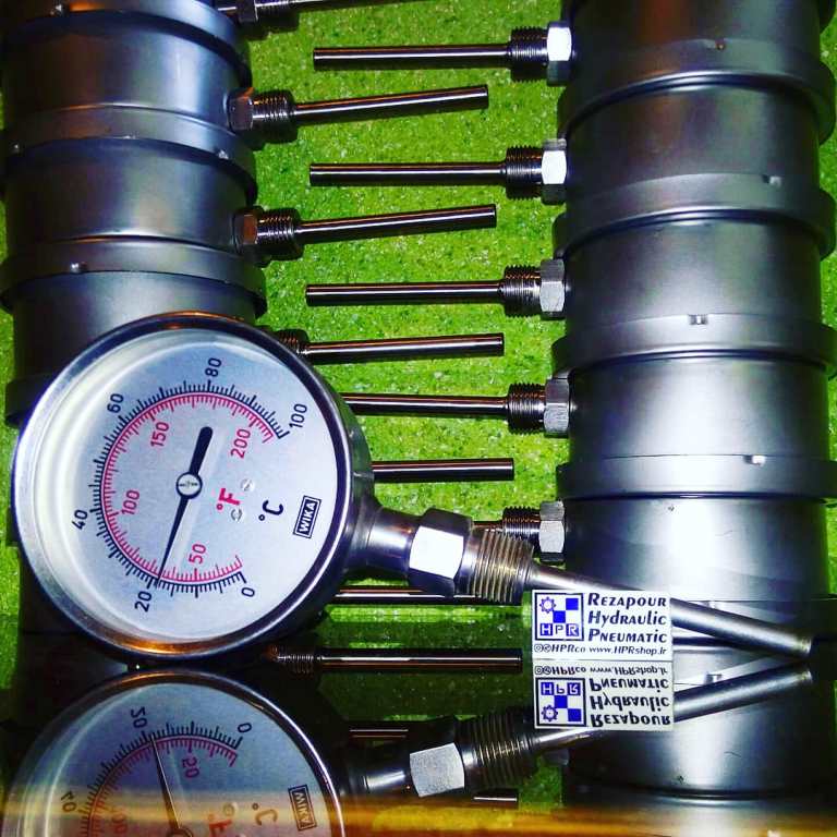 wika thermometre 100c ss316